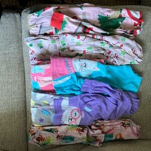 5 pairs of winter pajams